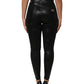 Dolce & Gabbana Black High Waist Skinny GRACE Denim Jeans