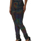 Dolce & Gabbana Multicolor Sequined Leggings Trouser Pants