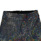Dolce & Gabbana Multicolor Sequined Leggings Trouser Pants