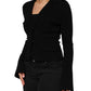 Dolce & Gabbana Black Viscose Single Breasted Blazer Jacket