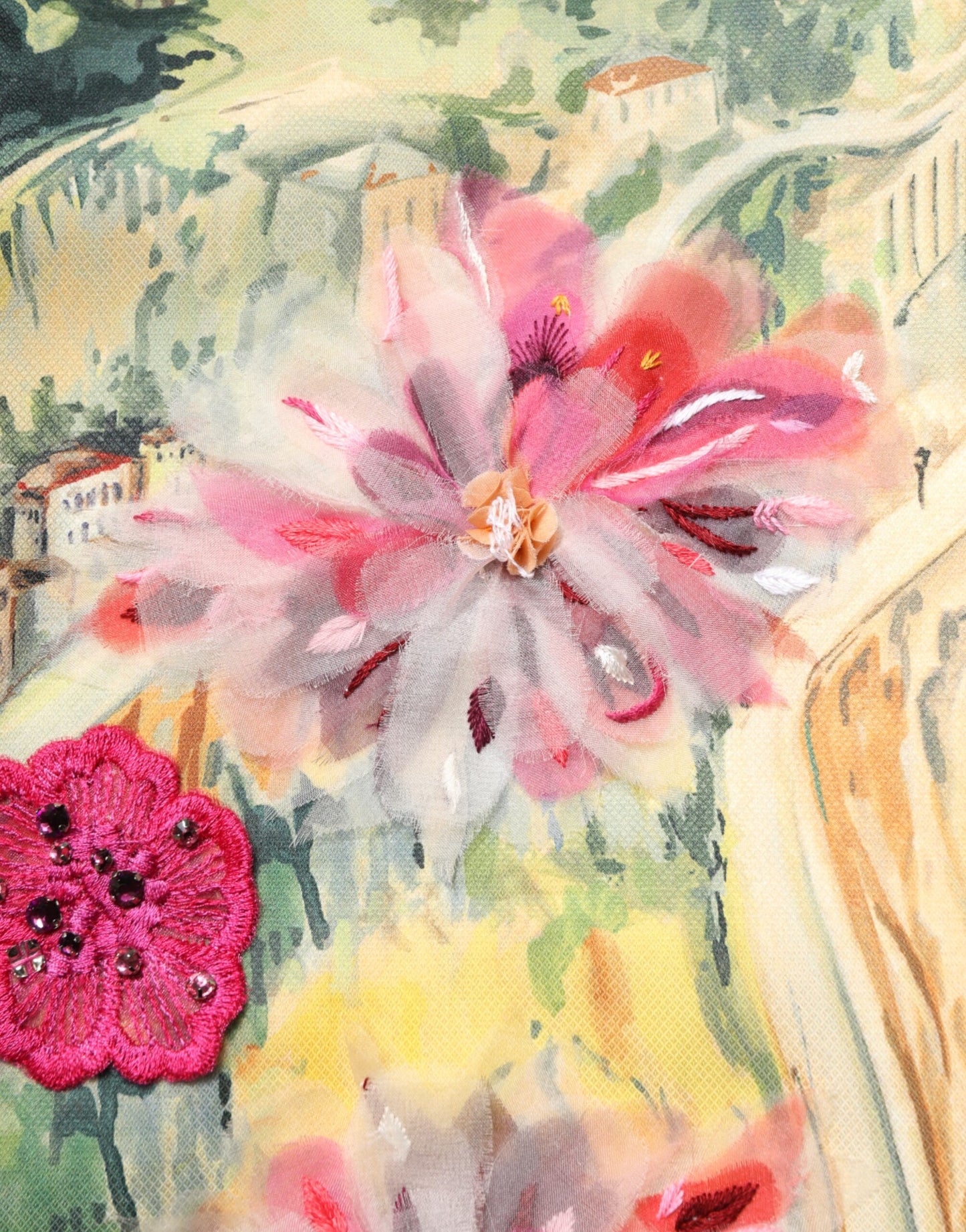 Dolce & Gabbana Multicolor Crystal Embellished Mini Dress