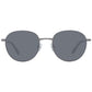 Hackett Gray Metal Sunglasses