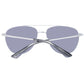 Hackett Gray Stainless Steel Sunglasses