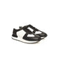 Cerruti 1881 Black Calfskin Men Sneaker