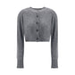 Loulou De Saison Gray Cashmere Cardigan