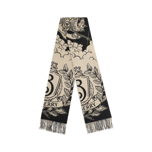 Burberry Stormy Knight reversible Scarf Womens