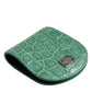 Dolce & Gabbana Green Exotic Skin Coin Condom Case Holder Pocket Wallet Mens Wallet
