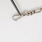 Dolce & Gabbana Silver Tone Brass Chain Lobster Clasp DG Logo Bracelet