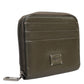 Dolce & Gabbana Brown Leather Logo Plaque Card Holder Coin Purse Wallet Mens Wallet