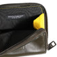 Dolce & Gabbana Brown Leather Logo Plaque Card Holder Coin Purse Wallet Mens Wallet