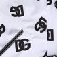 Dolce & Gabbana White DG Monogram Hooded Quilted Jacket
