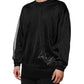 Dolce & Gabbana Black Polyester Pullover Sweatshirt Sweater