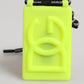 Dolce & Gabbana Yellow Green Rubber DG Embossed Adjustable Badge Holder Mens