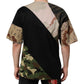 Dolce & Gabbana Multicolor Patchwork Cotton CrewNeck  T-shirt