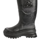 Dolce & Gabbana Metallic Black Pull On Rain Boots Men Shoes
