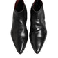 Dolce & Gabbana Black Chelsea Slip On Men Ankle Boots Shoes