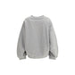 The Attico Gray Cotton Sweatshirt