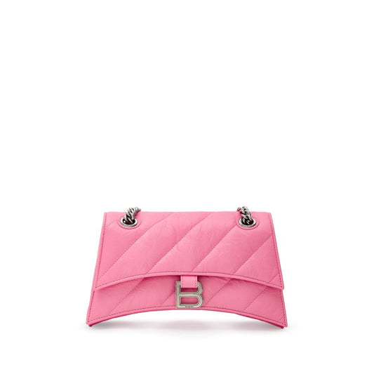 Balenciaga Pink Leather Shoulder Bag Womens Shoulder Bag