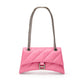 Balenciaga Pink Leather Shoulder Bag Womens Shoulder Bag