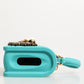 Dolce & Gabbana Turquoise Silicone Devotion Heart Cover Bag Airpods Case Womens