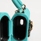 Dolce & Gabbana Turquoise Silicone Devotion Heart Cover Bag Airpods Case Womens