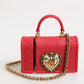 Dolce & Gabbana Red Silicone Devotion Heart Cover Bag Women Airpods Case Womens