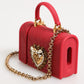 Dolce & Gabbana Red Silicone Devotion Heart Cover Bag Women Airpods Case Womens