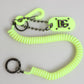Dolce & Gabbana Green Springy Key Holder DG Logo Men's Keychain Keyring Womens
