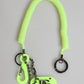 Dolce & Gabbana Green Springy Key Holder DG Logo Men's Keychain Keyring Womens