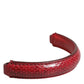 Dolce & Gabbana Red Small Ayers Leather Bag Handle Women Shoulder Strap