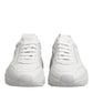 Dolce & Gabbana White Daymaster Low Top Mens Sneakers Shoes