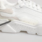 Dolce & Gabbana White Daymaster Low Top Mens Sneakers Shoes