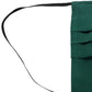 Dolce & Gabbana Green Silk Pleated Elastic Ear Strap Face Mask Mens Womens