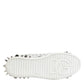 Dolce & Gabbana White Portofino Studded Men Sneakers Shoes