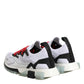 Dolce & Gabbana White SORRENTO Sport Stretch Sneakers Shoes