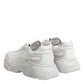 Dolce & Gabbana White Daymaster Low Top Men Sneakers Shoes