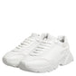 Dolce & Gabbana White Daymaster Low Top Men Sneakers Shoes