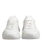 Dolce & Gabbana White Daymaster Low Top Men Sneakers Shoes