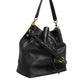 Dolce & Gabbana Black Leather Shoulder Crossbody Bucket Women Borse Bag