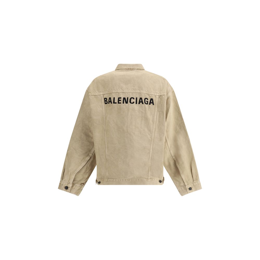 Balenciaga Oversized denim Jacket Mens Jacket