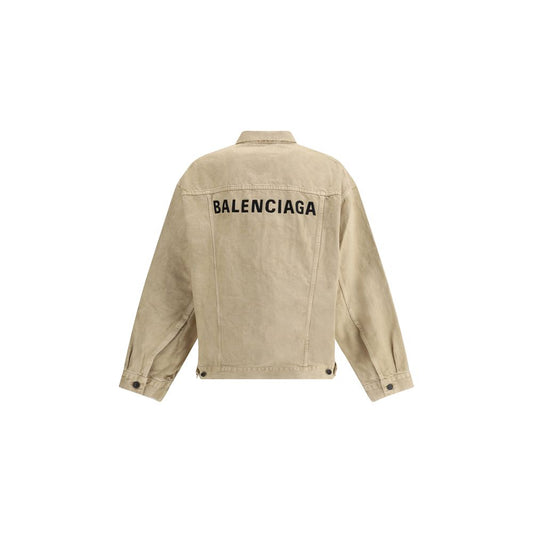 Balenciaga Oversized denim Jacket Mens Jacket