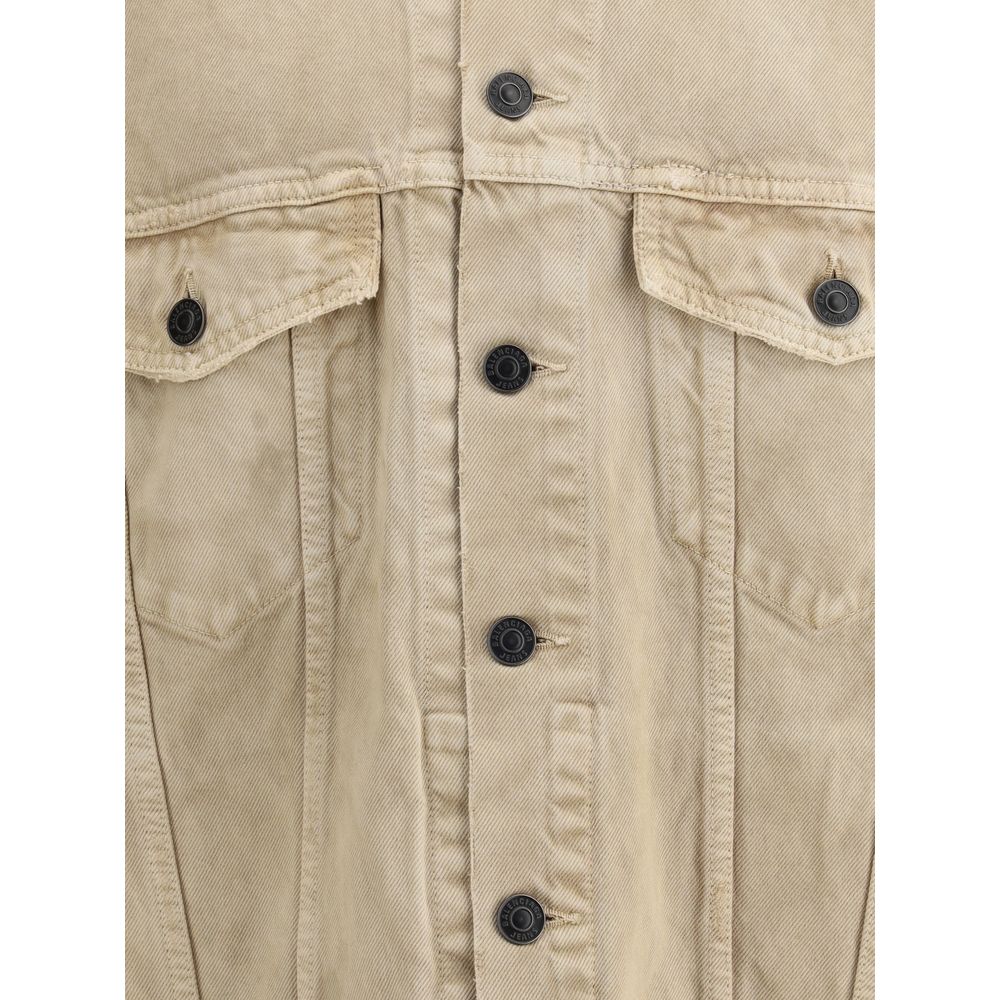 Balenciaga Oversized denim Jacket Mens Jacket