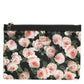 Dolce & Gabbana Multicolor Floral DG Plaque Clutch Women Pouch Borse Bag