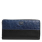 Dolce & Gabbana Black Blue Exotic Leather Men Continental Clutch Wallet Mens Wallet