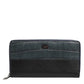 Dolce & Gabbana Black Blue Exotic Leather Men Continental Clutch Wallet Mens Wallet