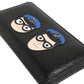 Dolce & Gabbana Black Leather #DGFAMILY Zipper Continental Mens Wallet Mens Wallet