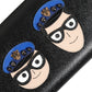 Dolce & Gabbana Black Leather #DGFAMILY Zipper Continental Mens Wallet Mens Wallet