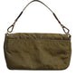 Dolce & Gabbana Dark Green Nylon Logo Plaque Shoulder Strap Borse Bag