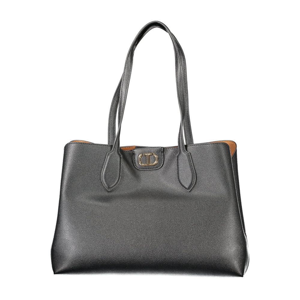Twinset Black Polyethylene Handbag