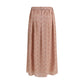 Kristina Ti Half circle Skirt with foliage print